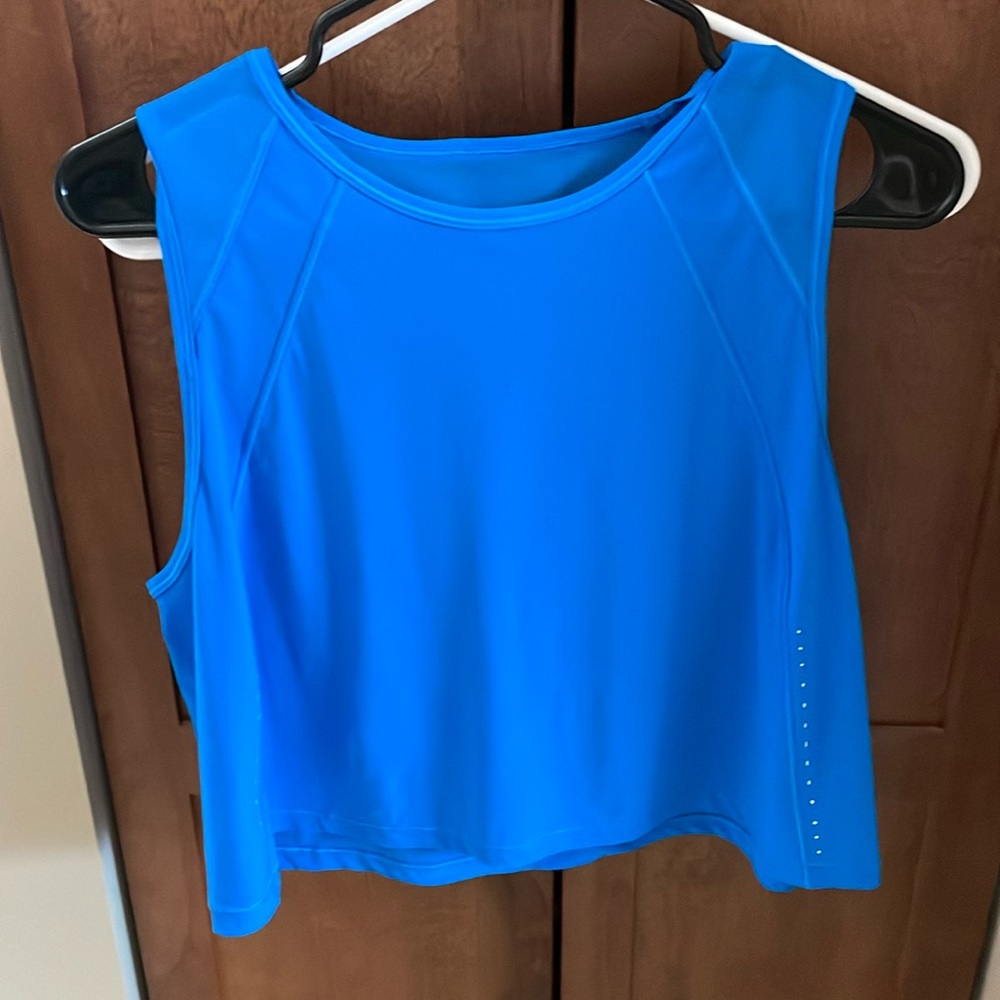 Lululemon Sculpt Cropped Tank Top